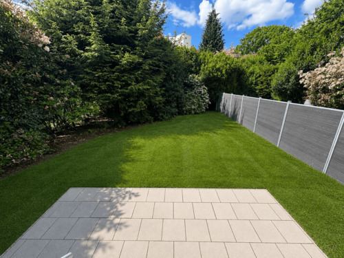 Terrasse und Garten - 