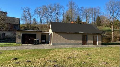 Ansicht Schuppen - Doppelhaushälfte mit 140,00 m² in Neusalza-Spremberg zum Kaufen