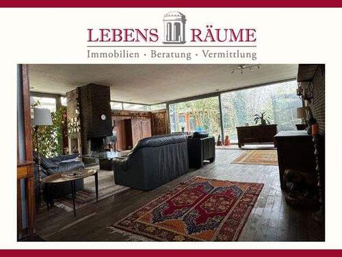 1_Rahmenbild_neu - + Split-Level Bungalow im Bauhausstil + über 200 m² Wohn- Nutzfläche + Bau der Moderne mit Modernisierungsbedarf +