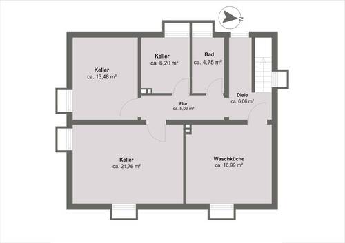 Kellergeschoss - 
