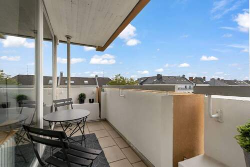 Balkon - Etagenwohnung mit 35,00 m² in Düsseldorf zum Kaufen