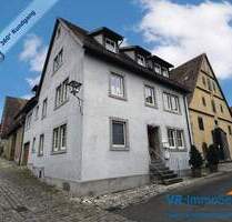 Wohnen & vermieten in der historischen Altstadt von Rothenburg o. d. Tauber - Einfamilienhaus mit zwei Apartments