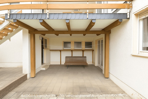 Terrasse im Garten - 