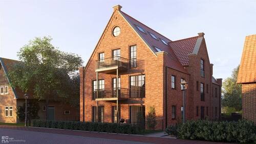 Ansicht von der Friesenstraße - Etagenwohnung mit 60,90 m&sup2; in Juist zum Kaufen