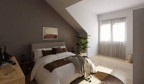 Im komfortablen Schlafzimmer können Sie sich bestens erholen - 