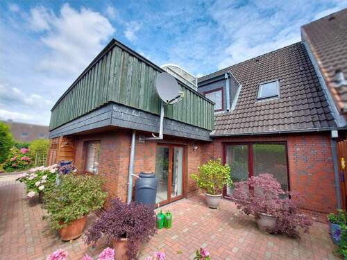 Terrassenbereich - Doppelhaushälfte mit 190,00 m&sup2; in Osterrönfeld zum Kaufen