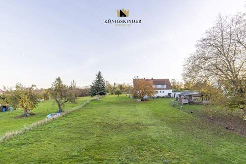 Aussicht vom Balkon in grüne - 