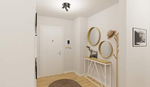 Heller und freundlicher Eingangsbereich - 4 Zimmer Etagenwohnung zum Kaufen in Wildau