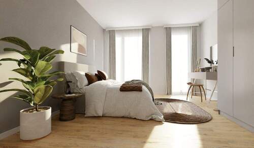 Komfortables Schlafzimmer - 