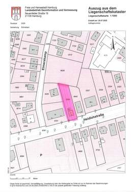 aktuelle Flurkarte - 