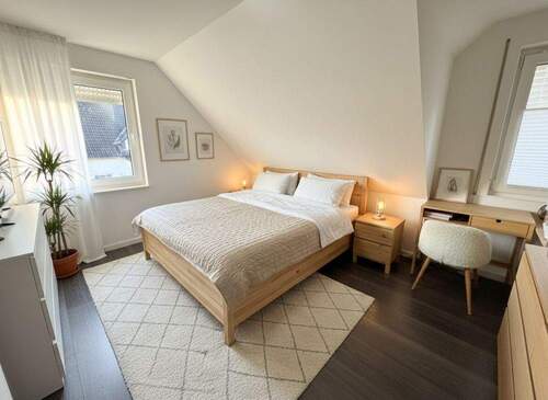 Dachgeschoss Schlafzimmer - virtueller Einrichtung - 