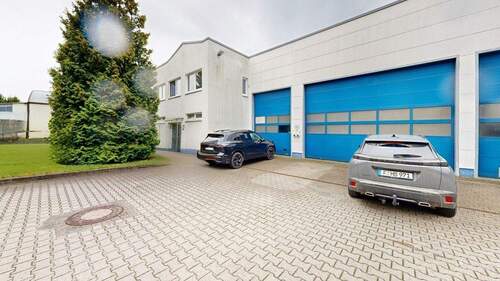 Ansicht - gepflegte Gewerbeimmobilie für Werkstatt, Produktion uind Vertrieb