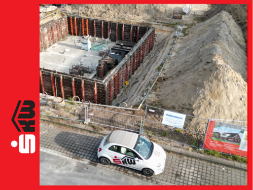 Baufortschritt - Neubau-Doppelhaushälften in GT-Avenwedde***4149 G