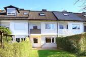 Gartenfassade - 4 Zimmer Reihenmittelhaus zum Kaufen in München