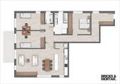 Oblatterwall Wohnung 3 (Visualisierung) - 