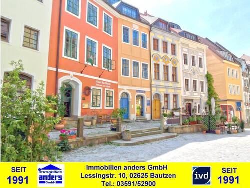 Hausansicht - Moderne 2-Raum-Wohnung in der Altstadt von Bautzen