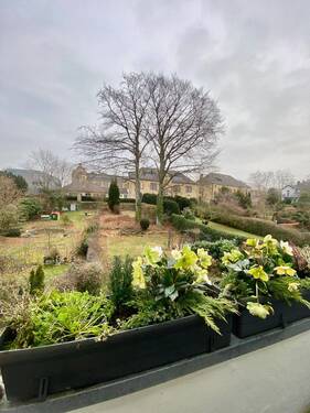 Blick in den Garten - Am Westerberg, an der Bismarckstraße mit Gartenanteil!