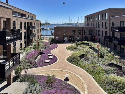 Beispiel Innenhof - 1 Zimmer Etagenwohnung in Lübeck-Travemünde