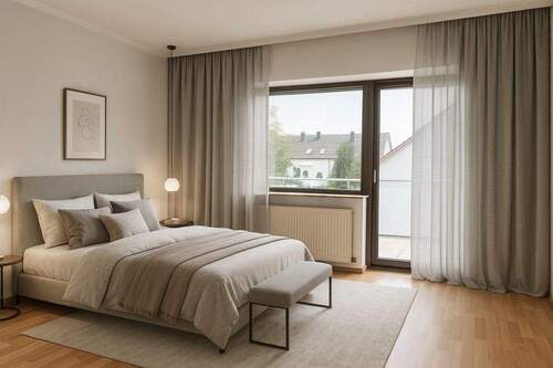 Schlafzimmer_Einrichtung beispielhaft - 