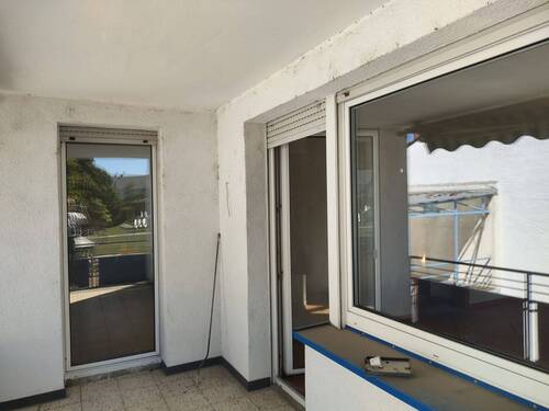 Balkon mit 2 Zugängen - 