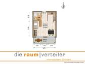 Grundriss Obergeschoss Mitte - 
