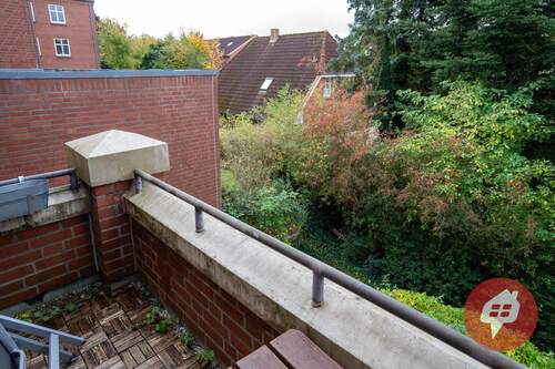 Loggia - 2 Zimmer Etagenwohnung in Kronshagen