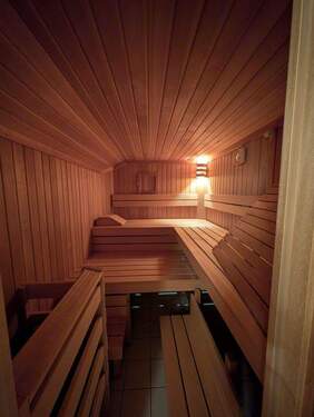 Sauna von innen - 