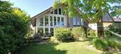 Ansicht vom Garten - Exklusives Einfamilienhaus - Ruhe, Natur & Wellness in Bestlage