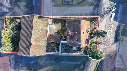 Lageplan Luftbild - 1 Zimmer Einfamilienhaus zum Kaufen in Pirmasens