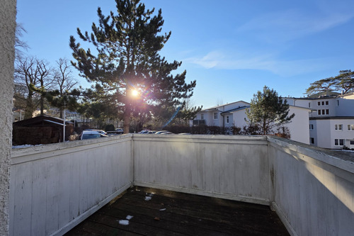 Der geschützte Balkon - 