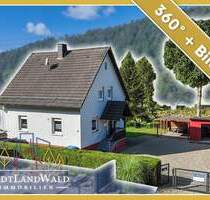 EFH mit Garten, Garage und großem Grundstück mit Bachzugang in Salzwoog - Lemberg