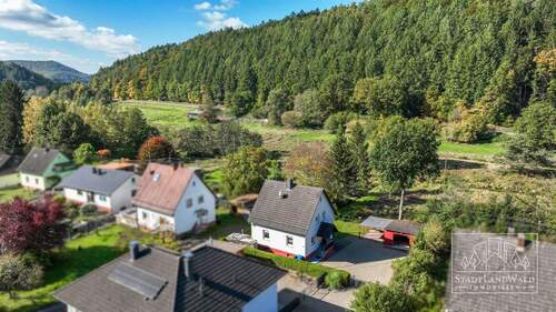 Immobilie mit Umgebung - 