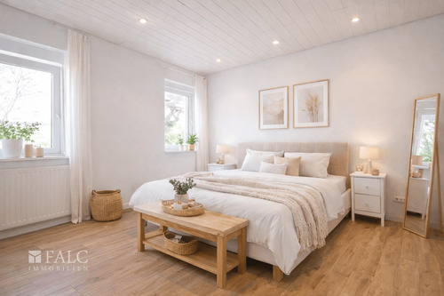 Schlafzimmer 1.OG - Reihenmittelhaus mit 147,00 m&sup2; in Köln-Lövenich zum Kaufen