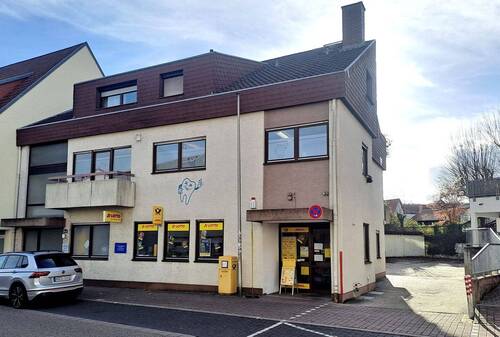 Straßenansicht - Wohn- und Geschäftshaus im Zentrum von Dielheim!