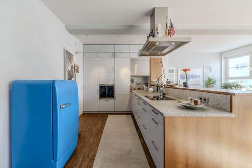 Küche - 2 Zimmer Etagenwohnung in Stuttgart