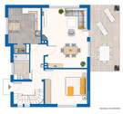 Grundriss Erdgschoss Grafik - 