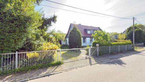 Ansicht von vorn - Doppelhaushälfte Magdeburg Hopfengarten - gestalten Sie Ihr Zuhause in Magdeburg Hopfengarten