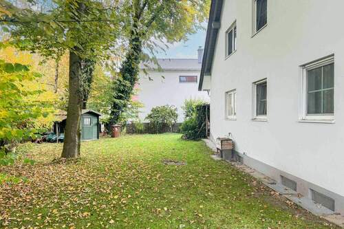 Garten - 4 Zimmer Etagenwohnung zum Kaufen in Langerringen