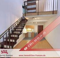 Über den Dächern von Trier wohnen: schicke Maisonette mit großer Dachterrasse & Einbauküche