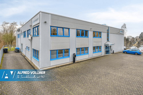 Frontansicht - Langfristig vermietet, ideal ausgestattet! Gewerbe-Investment in Solingen!