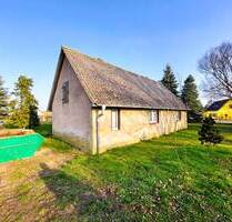 entkerntes Einfamilienhaus mit Nebengelass bei Anklam - Spantekow