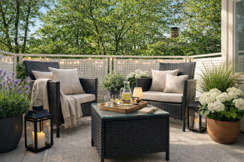 Balkon_Bild - 2 ZKBB mit EBK und TG-Stellplatz in Stadtlage City-Ost