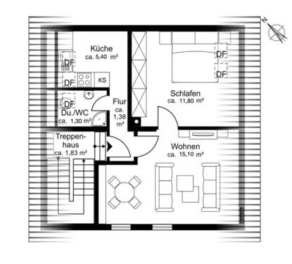 Dachgeschoss - 
