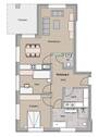 Whg. 4, OG links - 3 Zimmer Etagenwohnung zur Miete in Melle / Buer