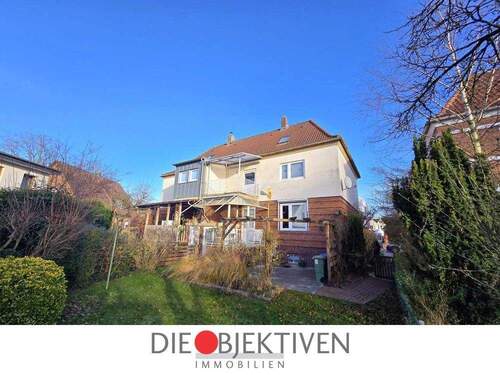 Ansicht von Süden - Doppelhaushälfe in bevorzugter, stadtnaher Wohnlage