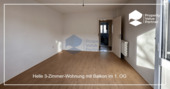 Titel - Helle 3-Zimmer-Wohnung mit Balkon im 1. OG