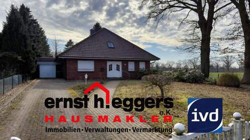 Ansicht 1 - Großzügiges Einfamilienhaus mit riesigem Grundstück und Ausbaureserve in Norderstedt