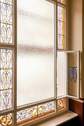Bleiverglaste Fenster im Treppenhaus - 