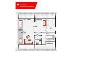 Grundriss Dachgeschoss/1. Obergeschoss - 