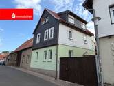 Außenansicht - Reihenendhaus mit Garage, Scheune und großem Hof -vielseitig nutzbare Immobilie ohne Käuferprovision
